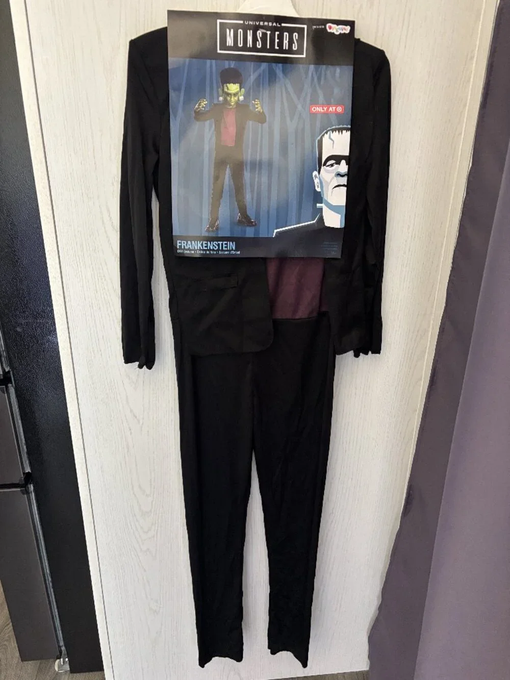 Frankenstein Halloween Costume 10/12 Jumpsuit Universal Monsters Classic Boys
